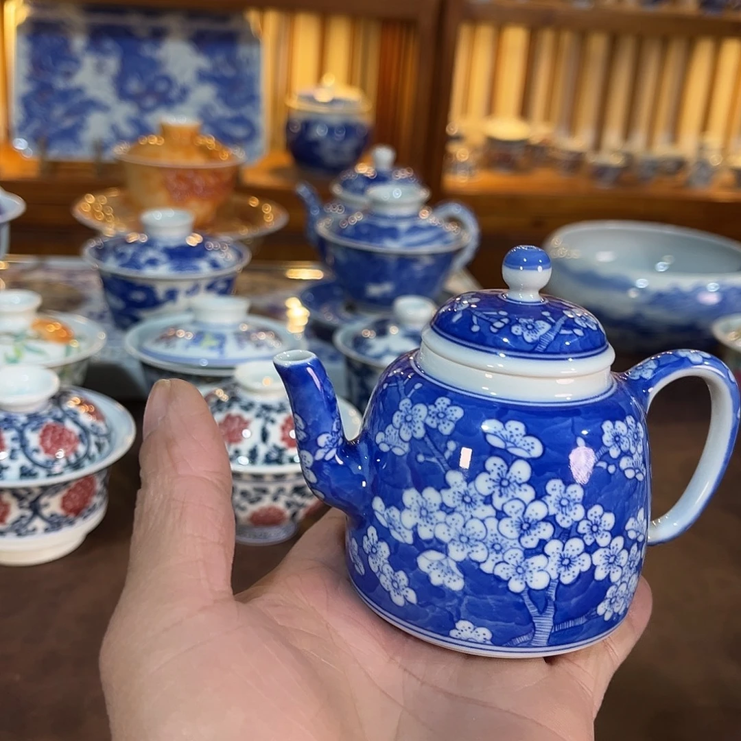 錡镇堂手工手绘壶