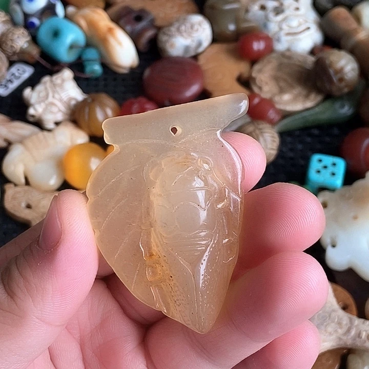 和田玉未镶嵌颈饰39