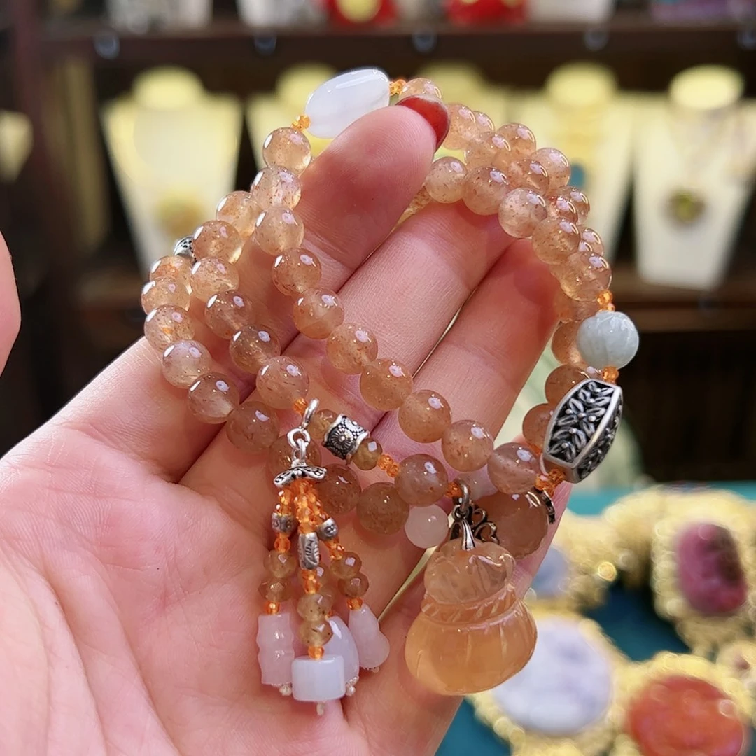 长石手链未镶嵌手链