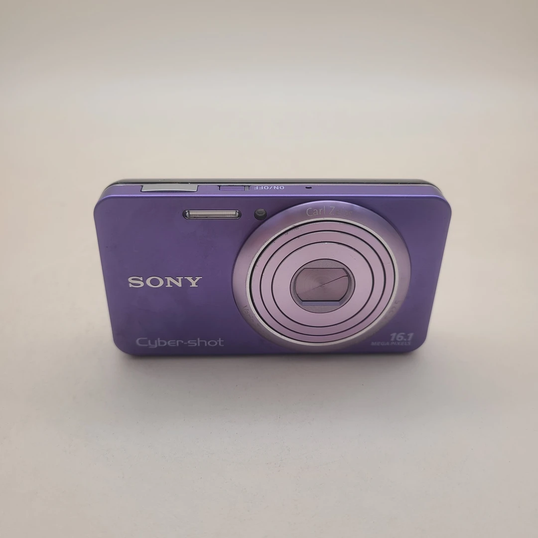 95新 Sony/索尼 w570 数码相机热门款「稀有紫色」自备读卡器
