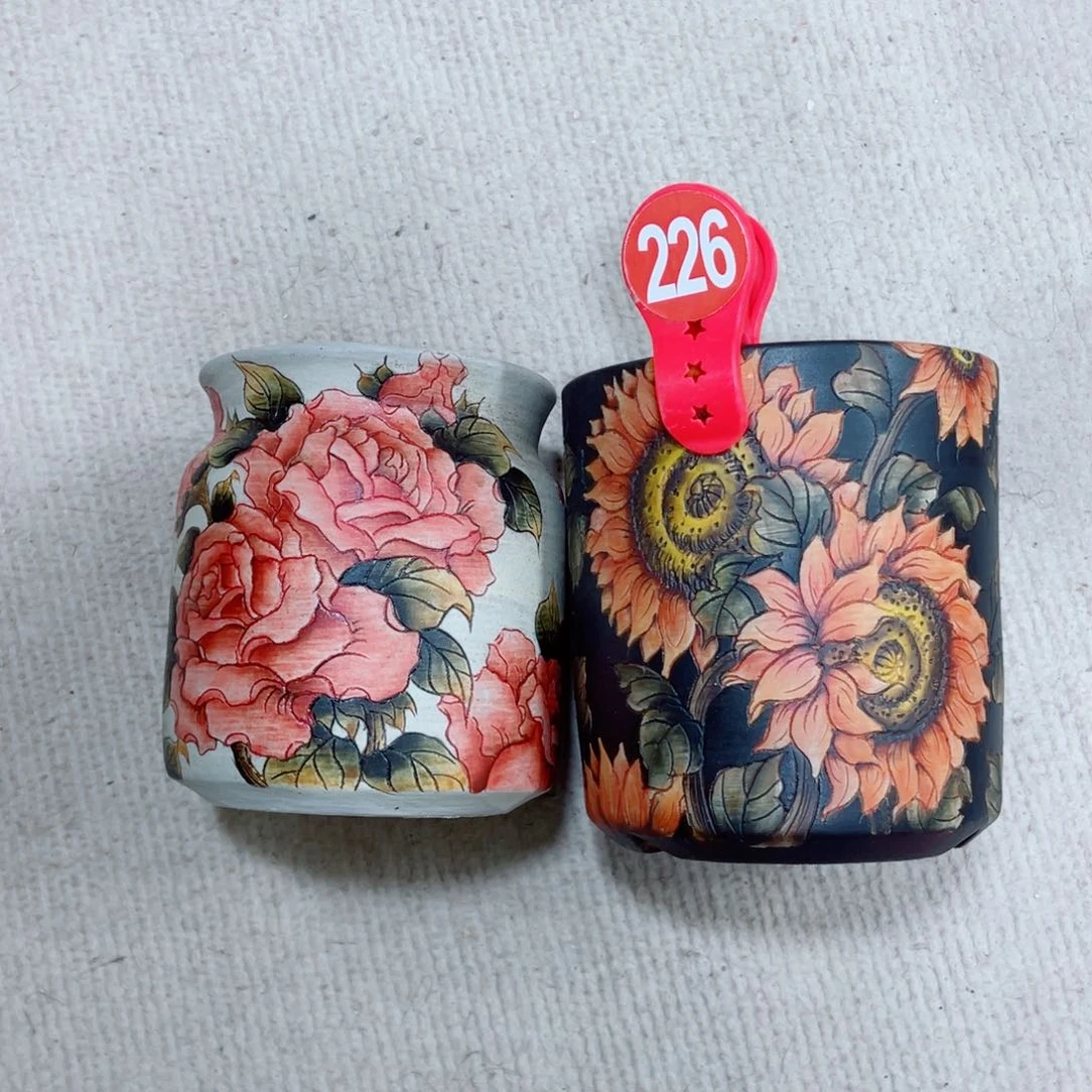 紫砂花盆叶*陶瓷多肉花盆精品