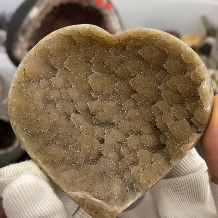 未镶嵌紫晶珠宝半成品