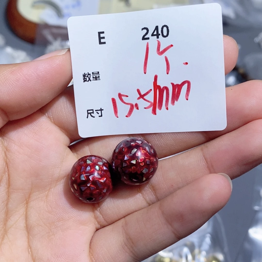 抖***谱银S925镶嵌颈饰水晶E240