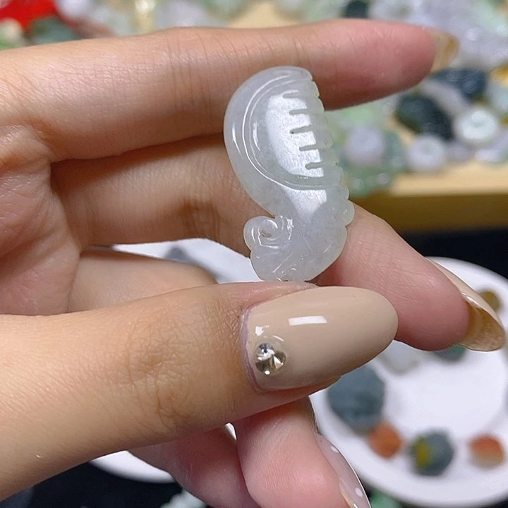 翡翠散珠天然缅甸翡翠