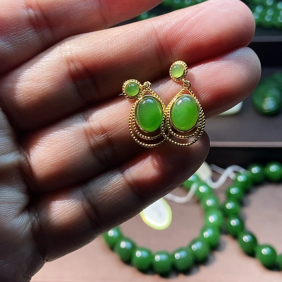 和田玉（碧玉）未镶嵌手串