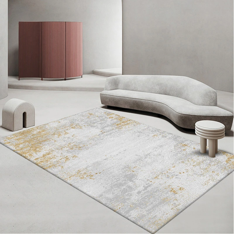 地毯客厅2025新款轻奢高级感卧室沙发厚大面积全铺免洗可擦奶