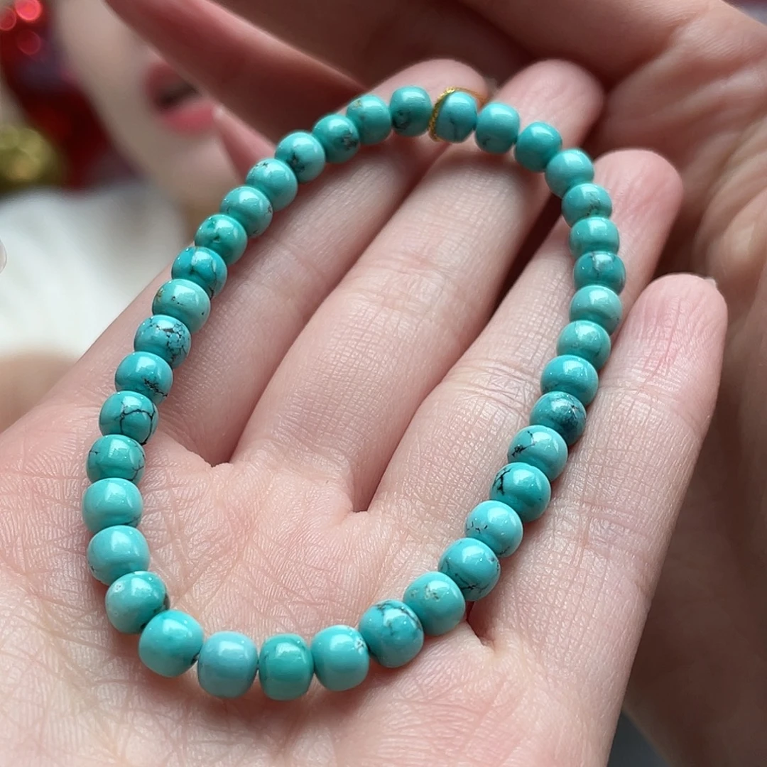 绿松石未镶嵌项链