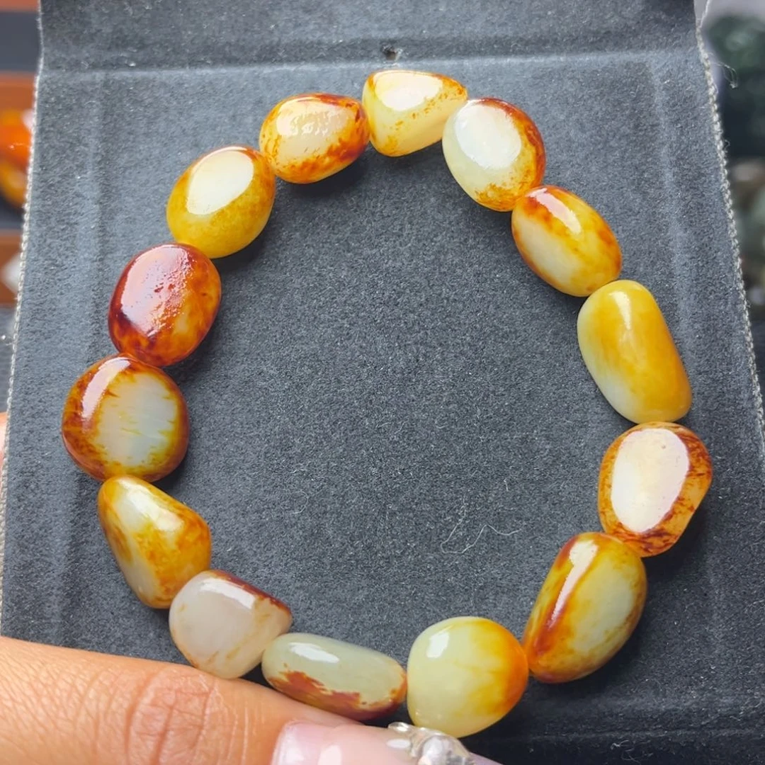 未镶嵌手串和田玉