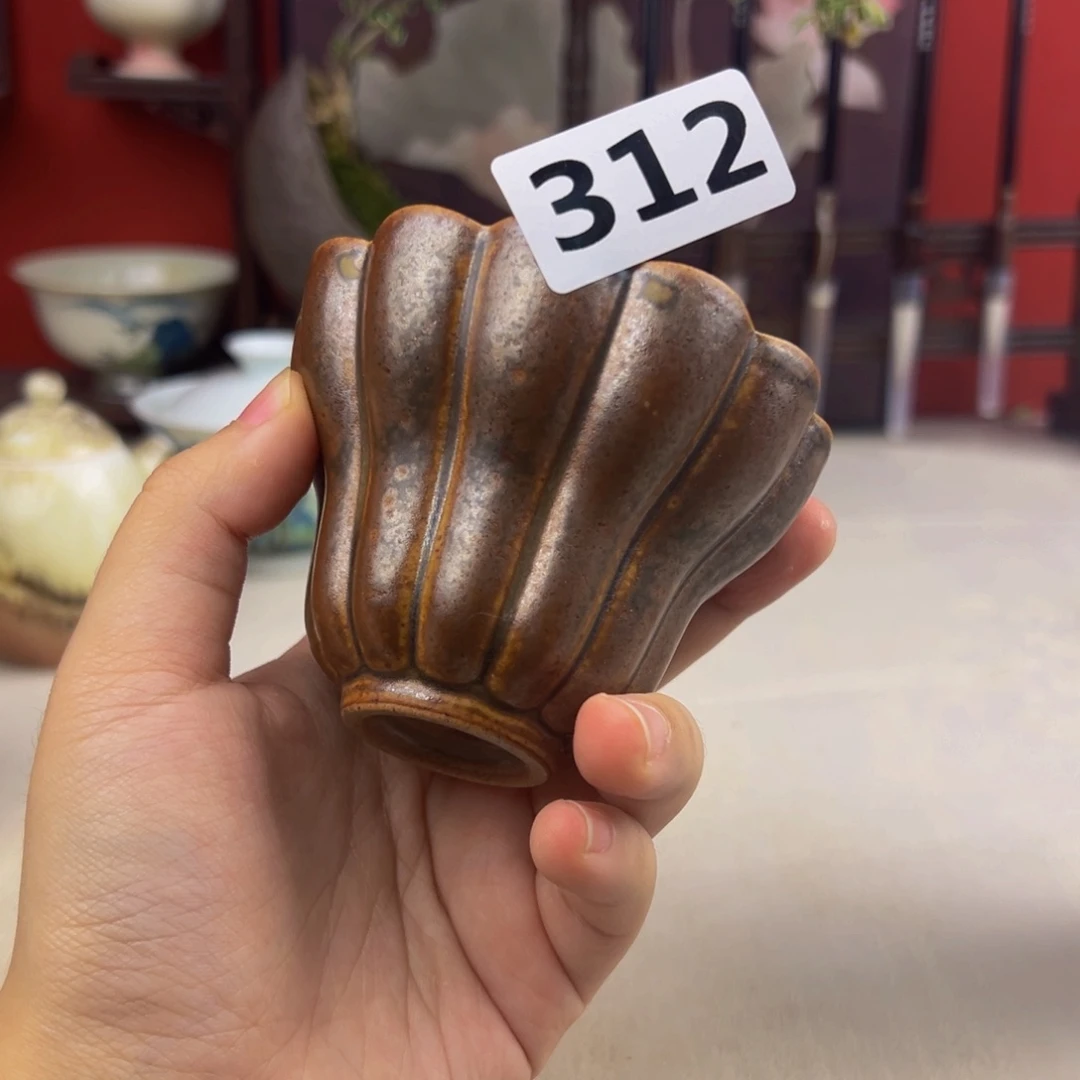 杯子纯手工柴烧主人杯