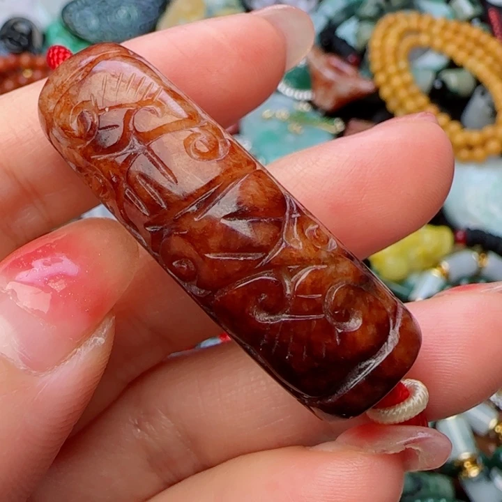 翡翠颈饰未镶嵌天然A货58