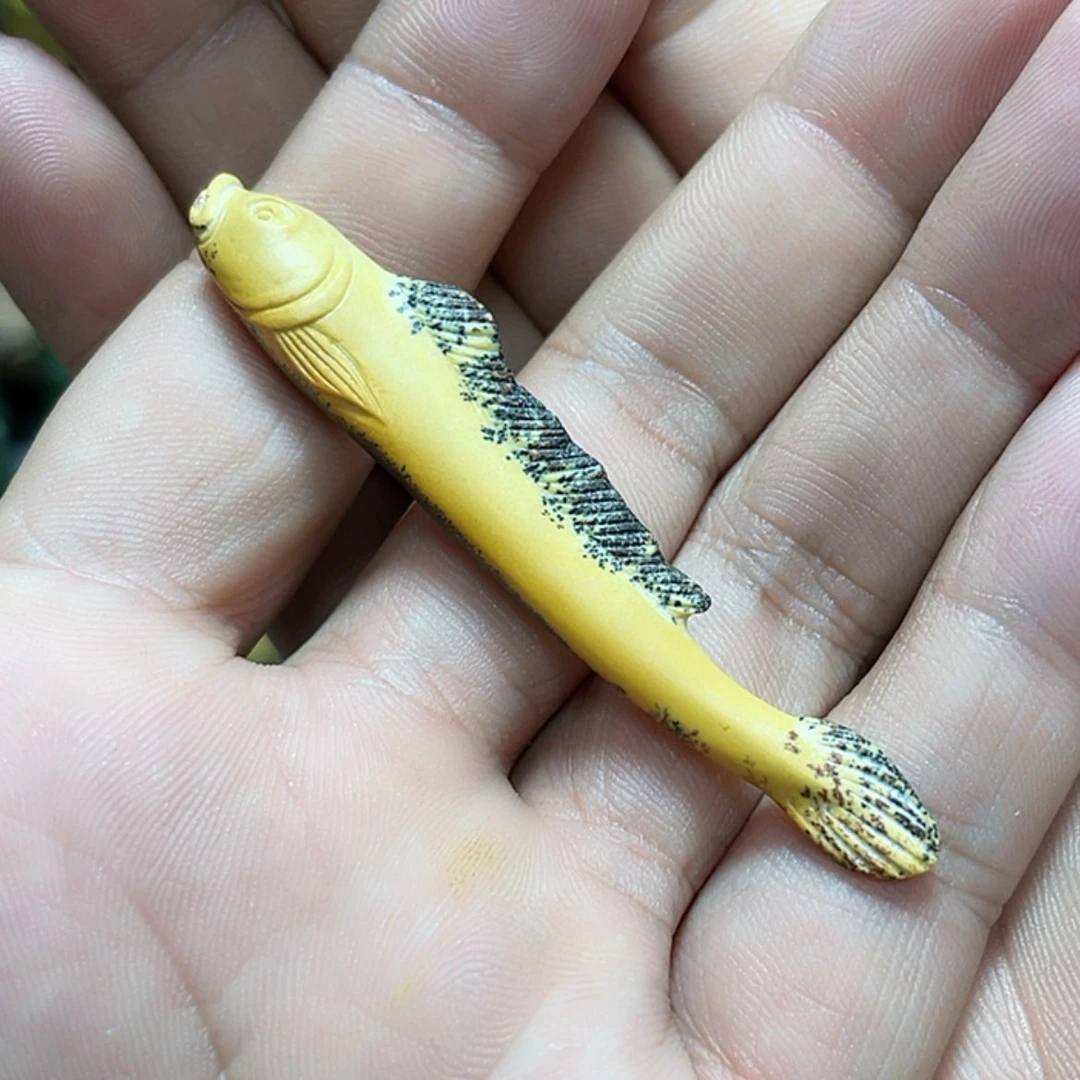 【闪购商品】未镶嵌岫岩河磨玉（透闪石质玉）把件老*