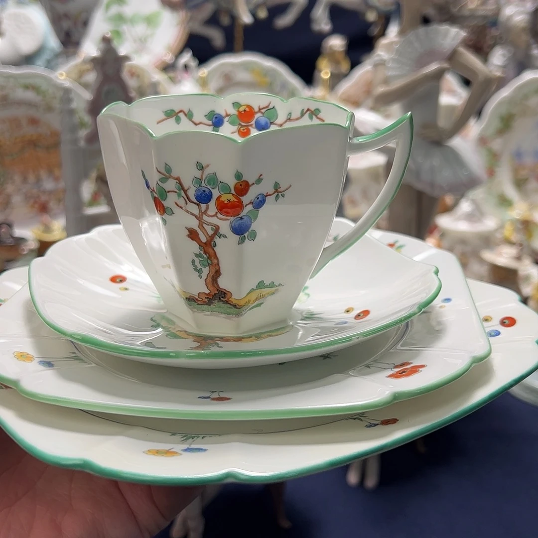 瓷片中古美物 雪莱八角