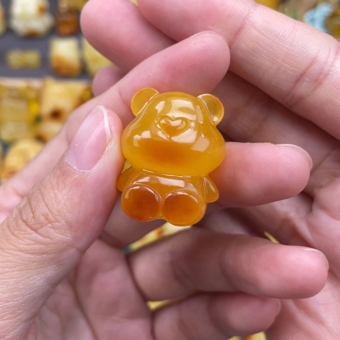 裸石琥珀未镶嵌蜜蜡