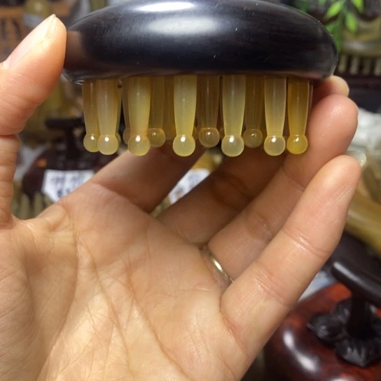 福利款紫光檀28羊角按摩