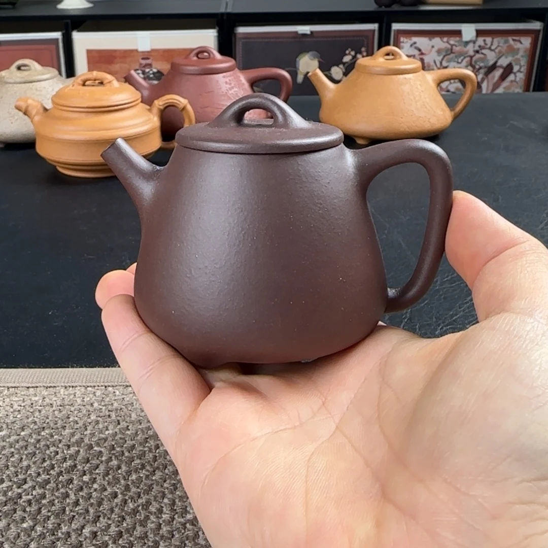 茶壶紫砂微瑕高瓢