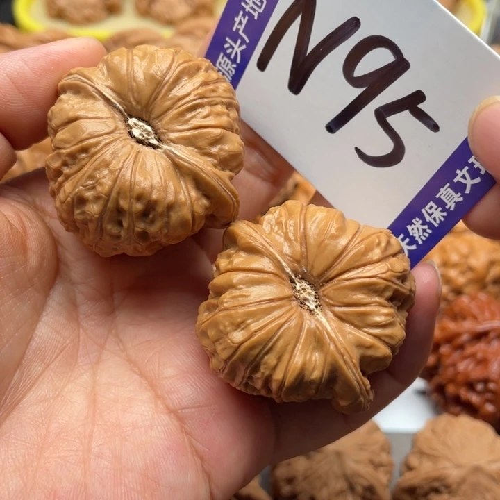 把件文玩核桃南瓜墩42尺