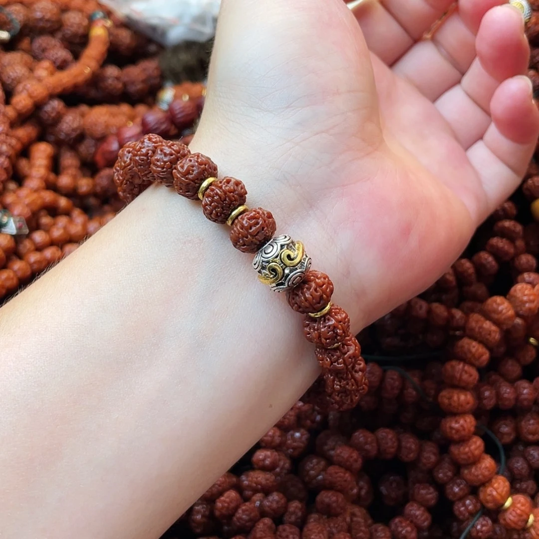 【闪购商品】金刚菩提手串6瓣老树王10单圈