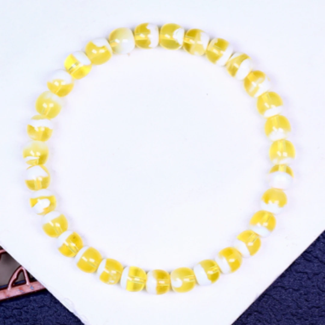 6.5*6.1mm俄料聚宝盆老型手串， 5.2克 完美归圆的叠戴好物