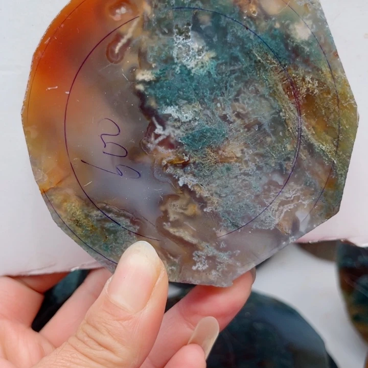 定制玛瑙月**.定制水草玛瑙手镯