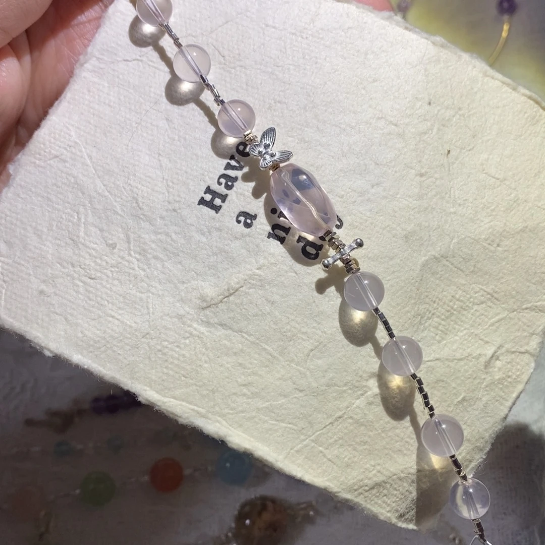 手链银S925镶嵌水晶