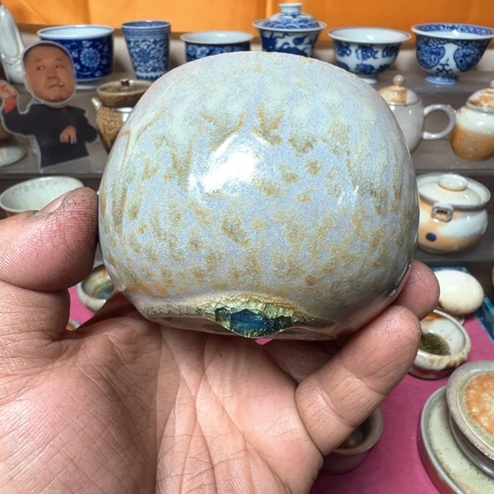 摆件七天柴烧主人杯 010