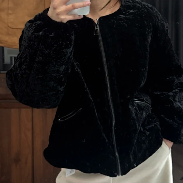 【丝绒羽绒】必备保暖高级羽绒外套