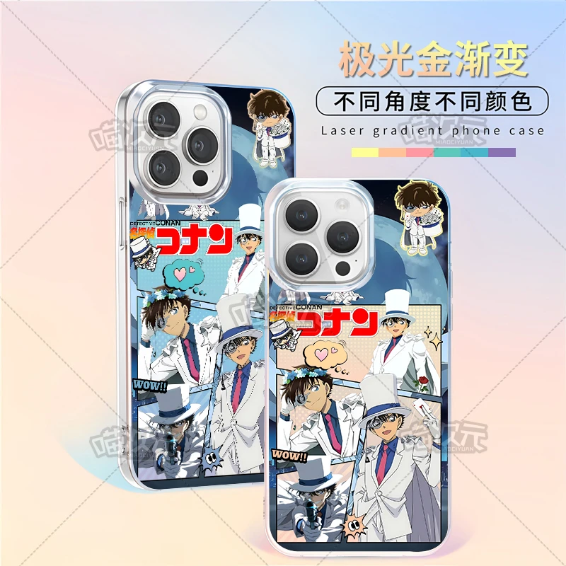 名侦探基德适用苹果华为vivo一加oppoiPhone小米二次元极光手机壳