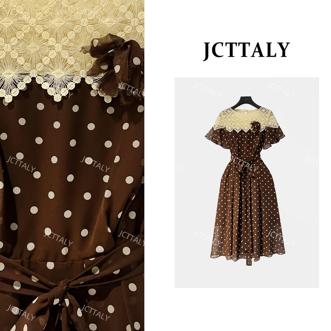 【泽天专属】夏季新款高奢时尚百搭气质显瘦连衣裙JC-A3415