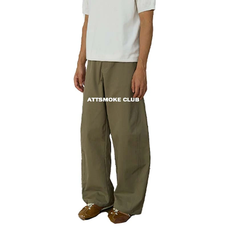 【线上商店】巴黎风直筒工装裤四季显瘦百搭弯刀阔腿裤美式休闲裤子