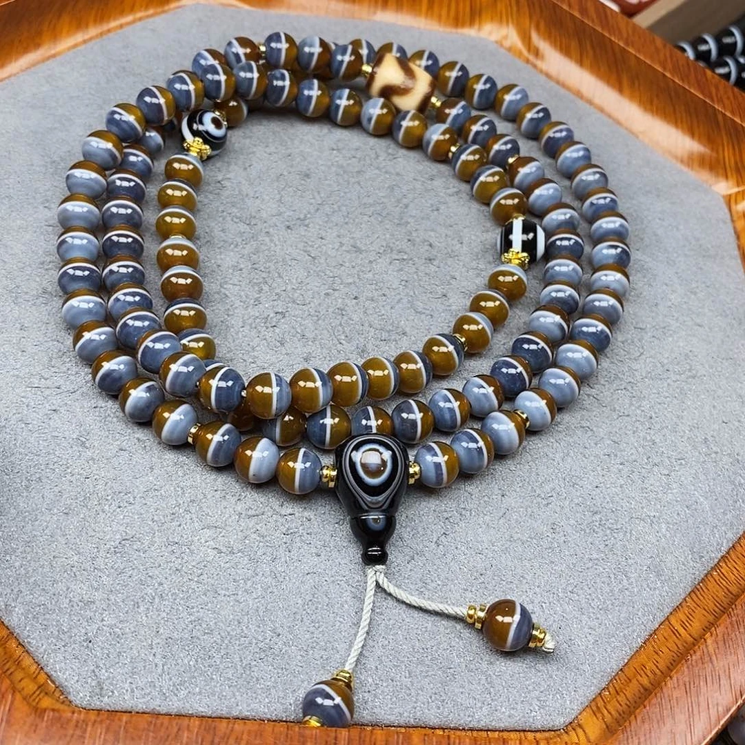 玛瑙/玉髓未镶嵌手链