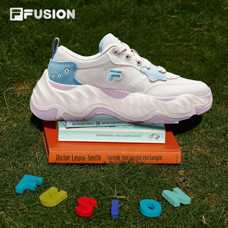 FILA FUSION斐乐潮牌STARFISH II厚底潮鞋女2025夏新款海星鞋二代