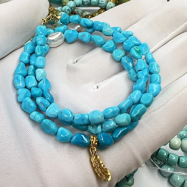 绿松石未镶嵌珠宝奇石