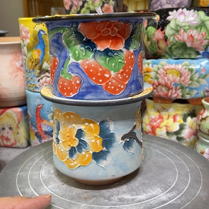 景德镇艺术手绘作品