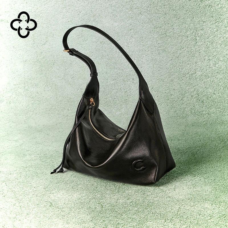 【意大利进口羊皮】CASSILE饺子包女2025新款高级单肩HOBO腋下包