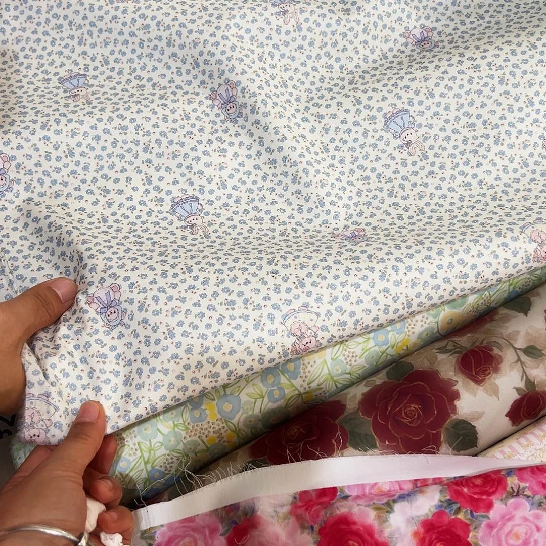 棉一米价纯棉60支加加密贡缎1.5米宽果子D