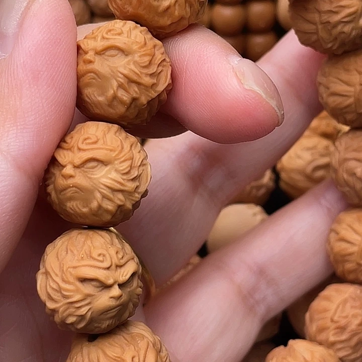 猴头核桃手串体验款歪嘴大圣