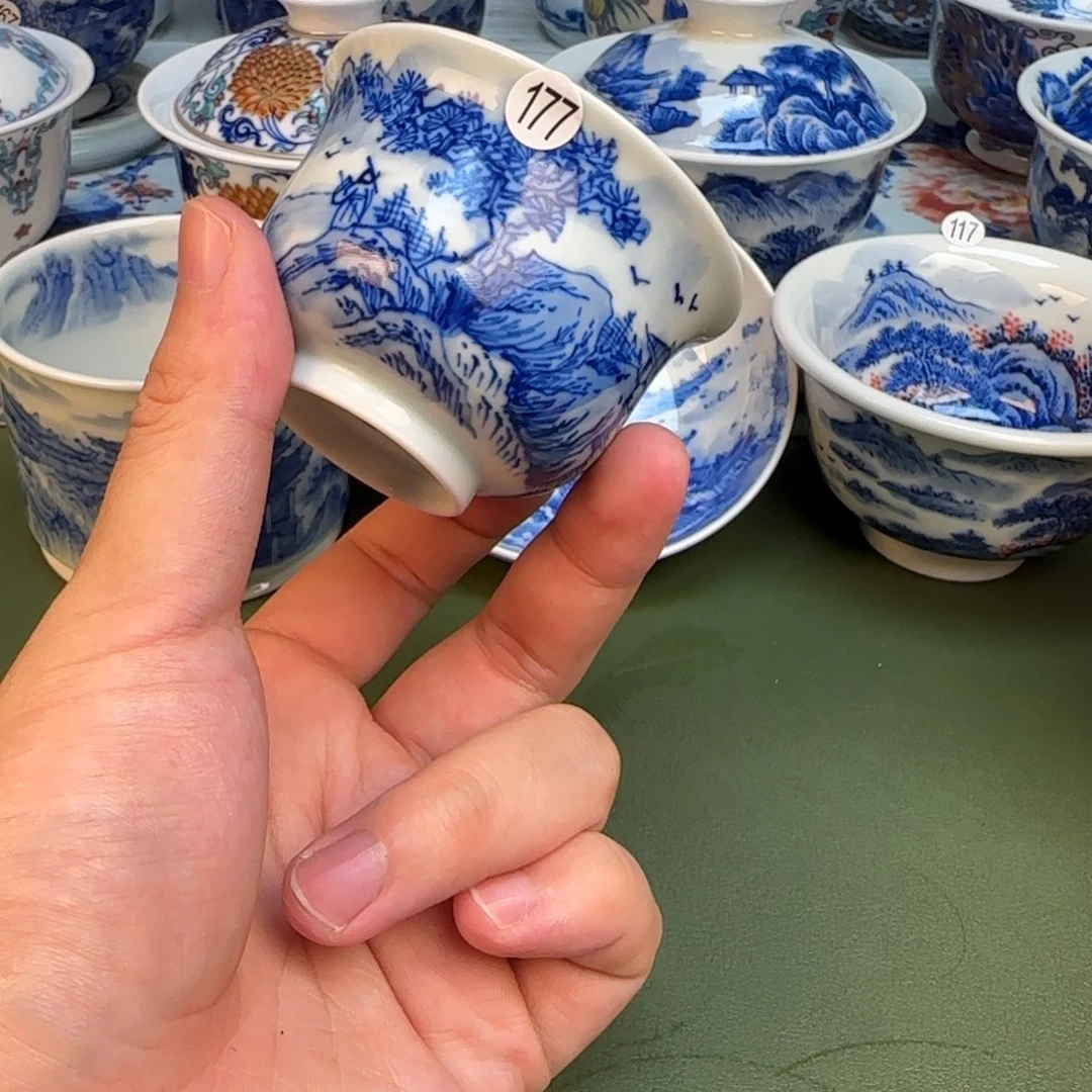 彦祖纯手工手绘茶具177