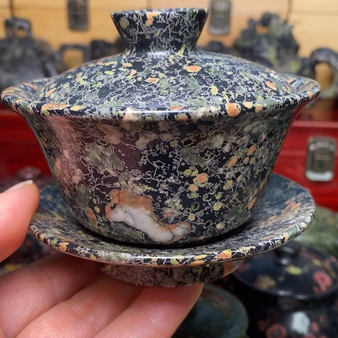 梅花玉福利款盖碗150cc