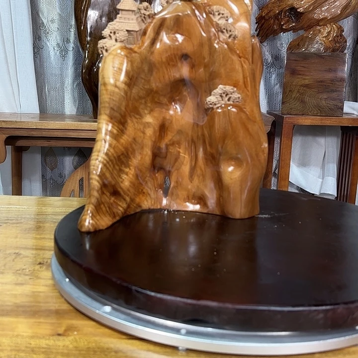 金丝楠金丝楠枯木料山水