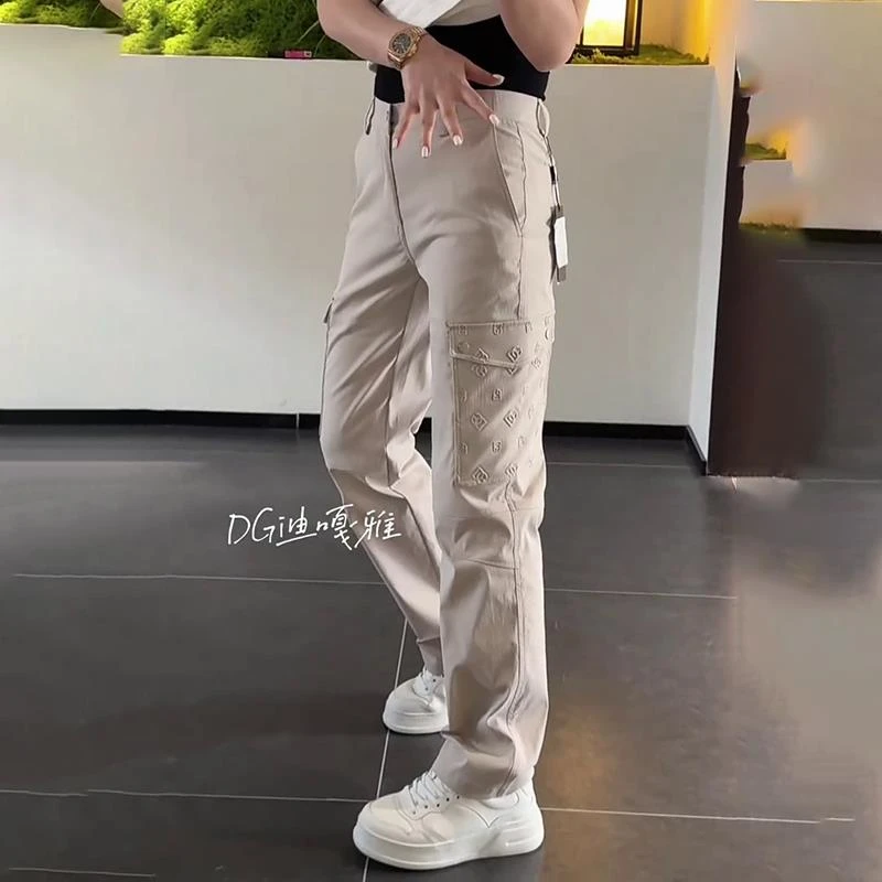 轻奢男装大码潮牌男士2025秋冬新款高品质百搭显瘦直筒休闲裤