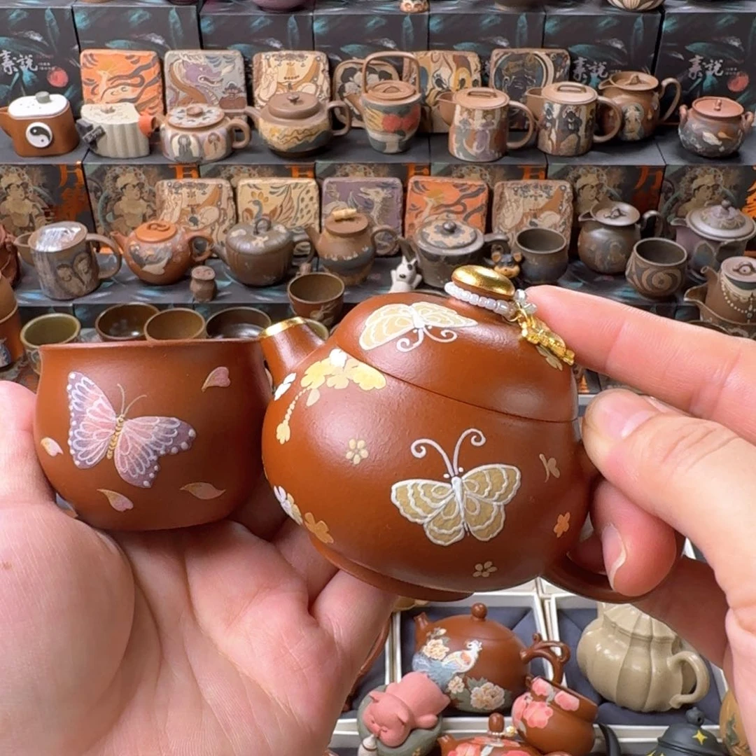 茶壶紫砂125cc原矿精工半手