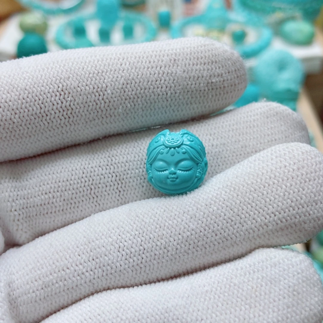 绿松石未镶嵌扎基拉姆