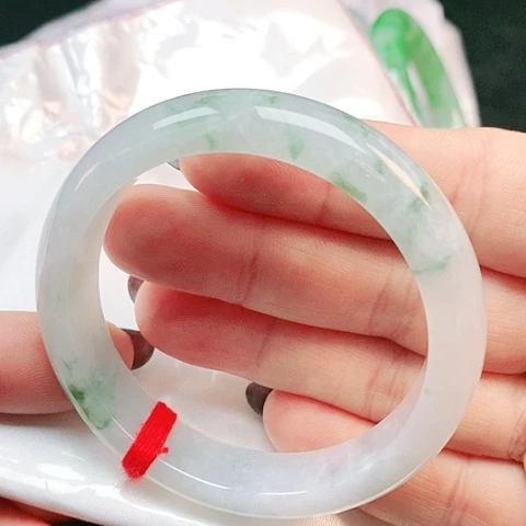 未镶嵌手镯翡翠正圈2713