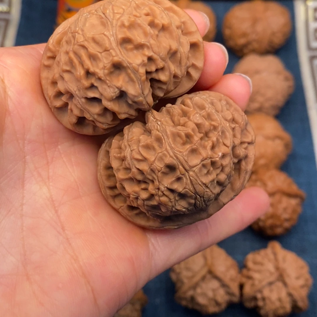 把件文玩核桃46全品肉宫灯