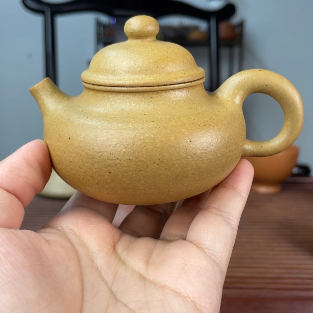 茶壶本山绿泥封釉容天140cc