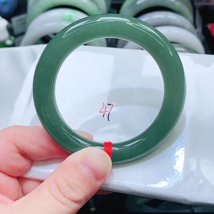 翡翠未镶嵌手镯463