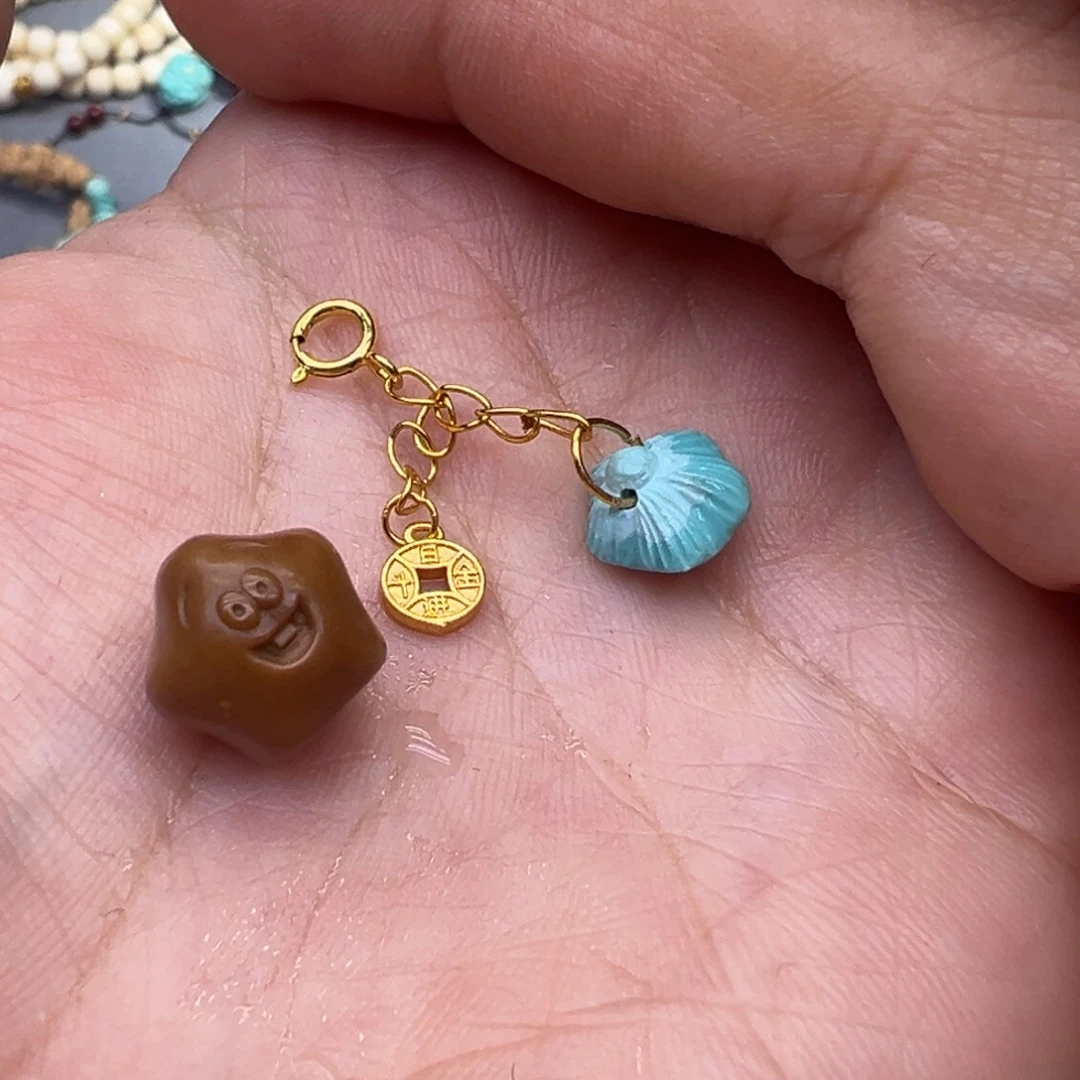 猴头核桃吊坠配件