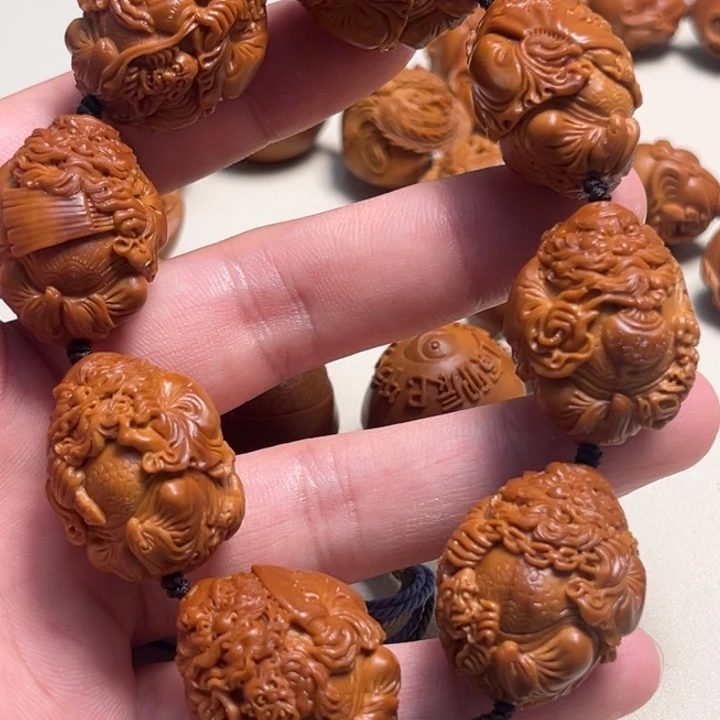 橄榄核手串(****终磐石钟馗