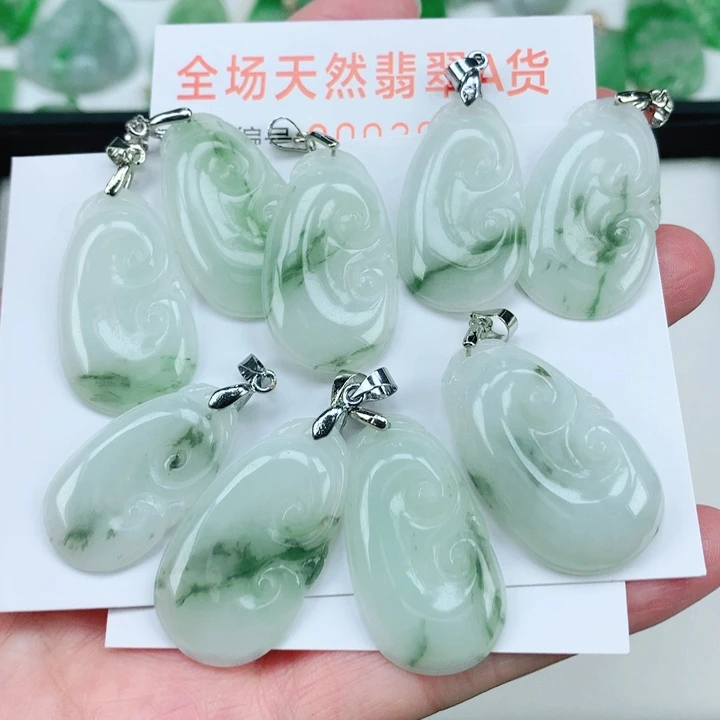 翡翠未镶嵌颈饰多样性发其1