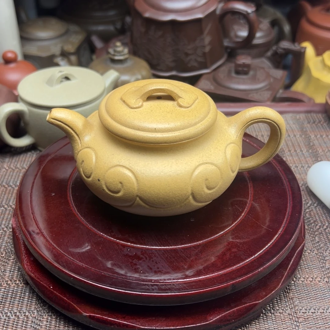 茶壶紫砂宜兴原矿紫砂壶200毫升容量